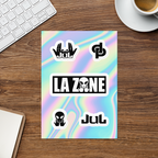 Feuille d'autocollants Noir