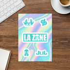 Feuille d'autocollants Turquoise